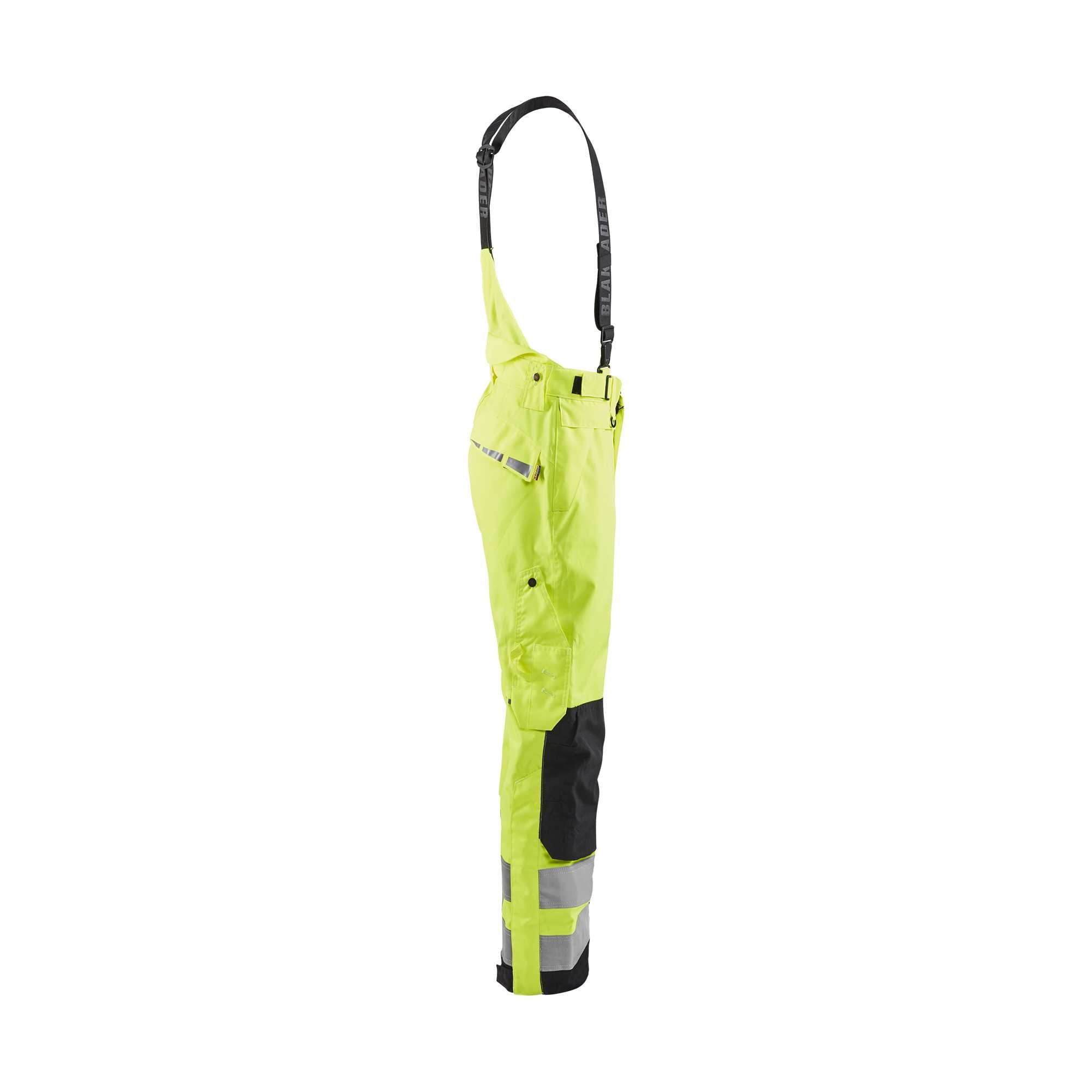 BLAKLADER 18671977 | Hi Vis Shell trousers Hi Vis Reflective Work Trousers Men - Waterproof